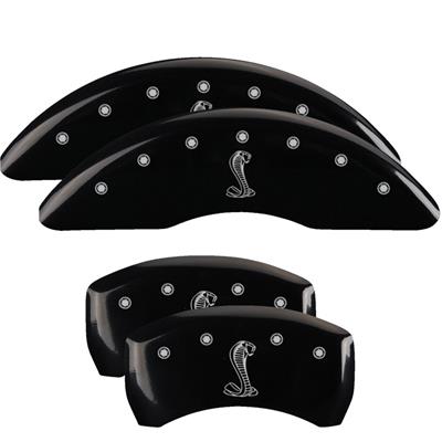 MGP Black Caliper Covers - 10201SSNKBK
