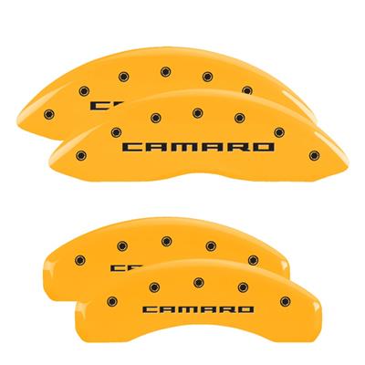 MGP Yellow Caliper Covers - 14033SCA5YL