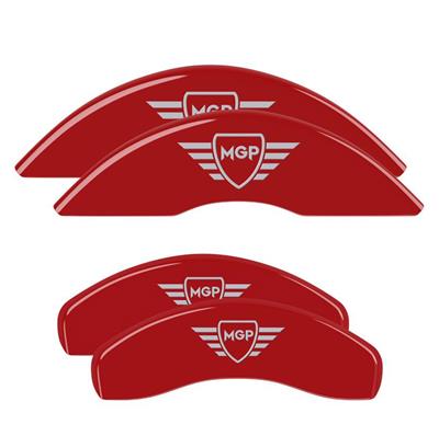 MGP Red Caliper Covers - 16238SMGPRD