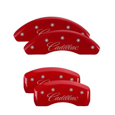 MGP Red Caliper Covers - 35023SCADRD