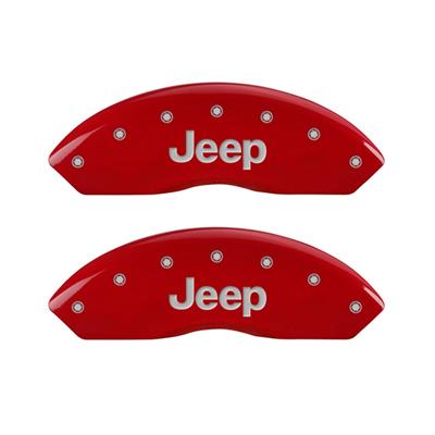MGP Red Caliper Covers - 42009FJEPRD