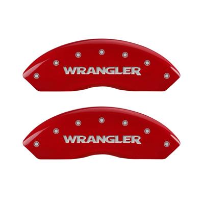 MGP Red Caliper Covers - 42009FWRGRD