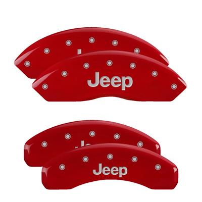 MGP Red Caliper Covers - 42018SJEPRD