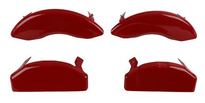 MGP Red Caliper Covers - 42027SCLCRD