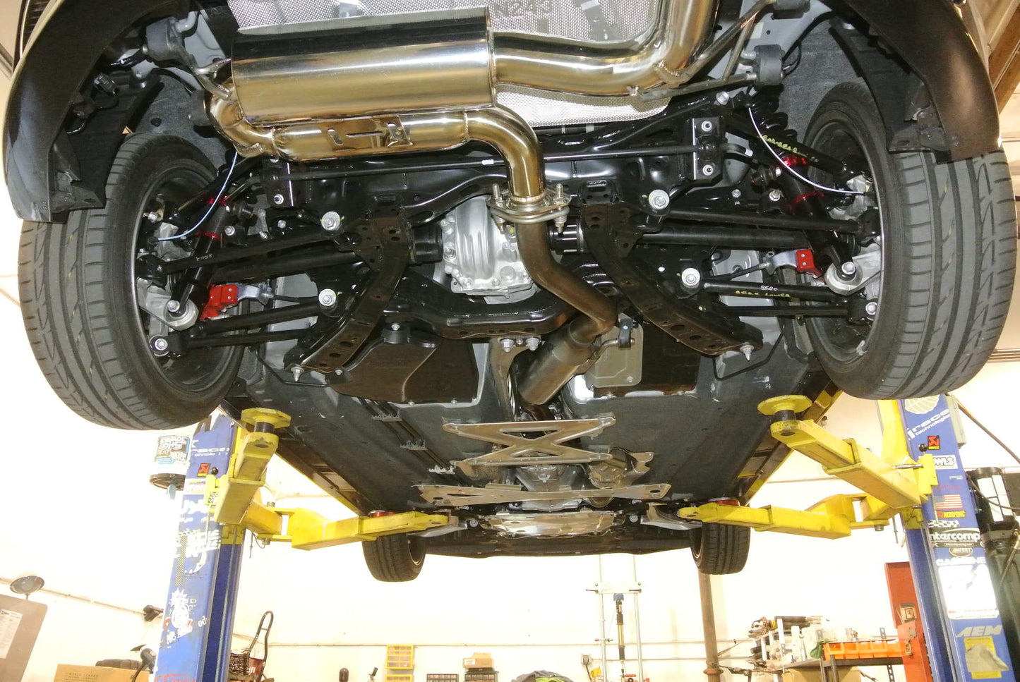 Megan Racing Mid Pipe Set for 2016+ Mazda Miata 2.5" Stainless Steel