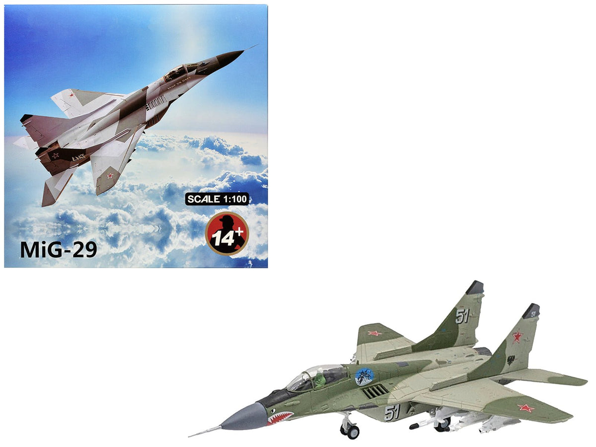 Rapid Vehicles Mikoyan-Gurevich MiG-29 Fighter Aircraft "120th GvIAP Domna Airfield" (2001)...