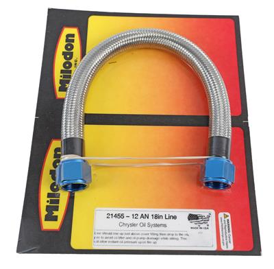 Milodon Braided Stainless Steel Lines - 21455