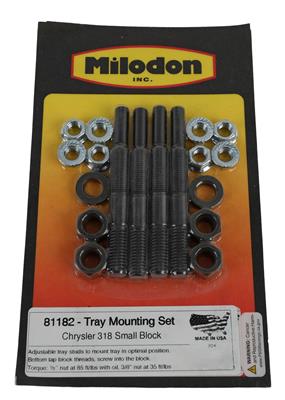Milodon Windage Tray Stud Kits - 81182