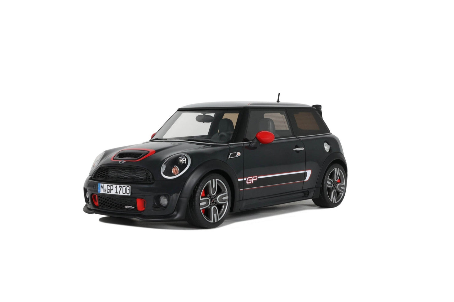 Otto 2012 Mini Cooper JCW GP2 R56 John Cooper Works Thunder Grey Metallic 1:18