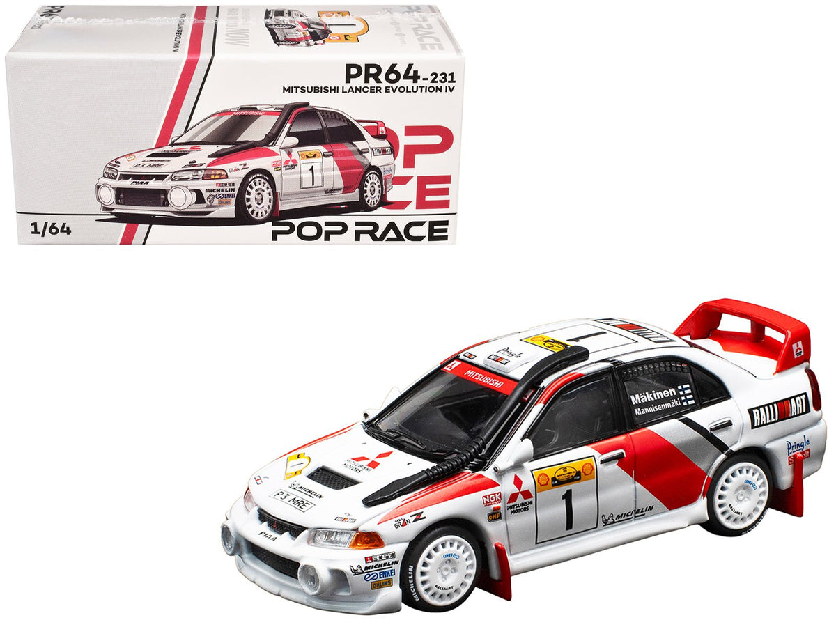 Rapid Vehicles Mitsubishi Lancer Evolution IV RHD (Right Hand Drive) #1 Tommi Makinen - Risto...