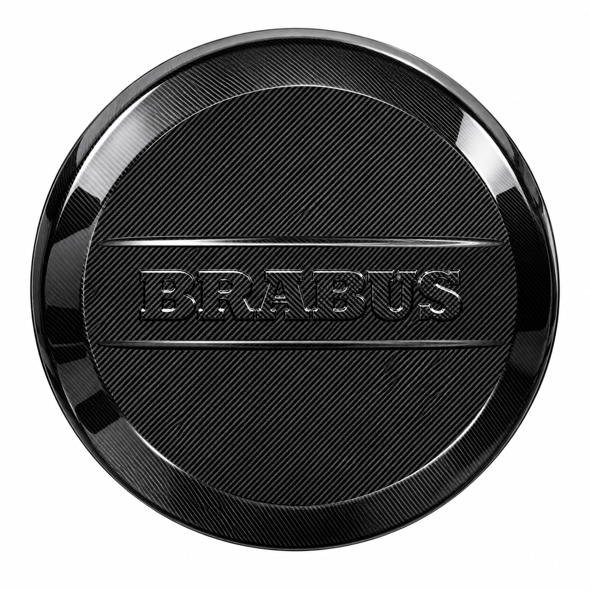 BRS Style Carbon Fiber Rear Spare Tire Cover for Mercedes AMG G Wagon G63 W463 W464
