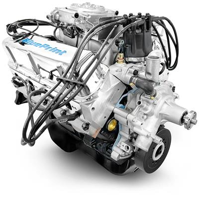 BluePrint Engines Ford 347 C.I.D. 415 HP Dressed Stroker Long Block Crate Engines - BP3479RCTFD