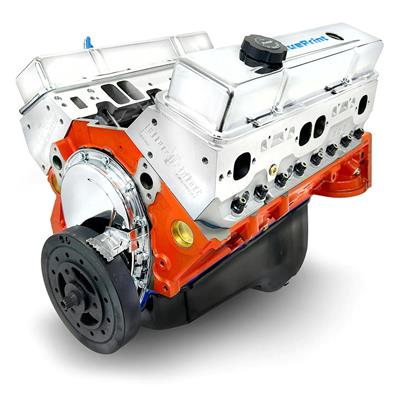 BluePrint Engines GM 383 C.I.D. 415 HP Dressed Power Adder Stroker Long Block Crate Engines - BP38317CT1