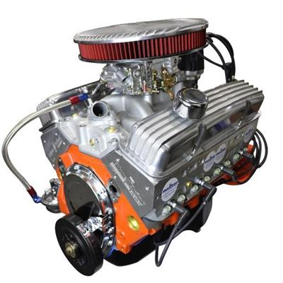 BluePrint Engines GM 383 C.I.D. 436 HP Dressed Stroker Long Block Crate Engines - BP38318CTCV