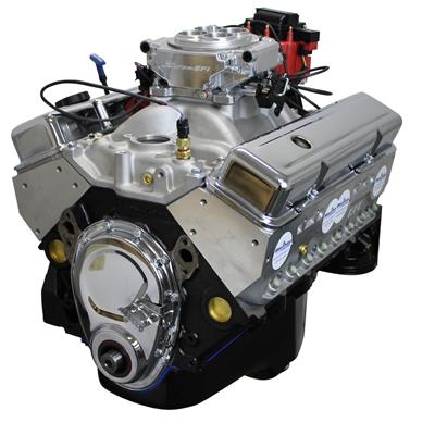 BluePrint Engines GM 383 C.I.D. 436 HP Dressed Stroker Long Blocks with Fuel Injection - BP38318CTF1