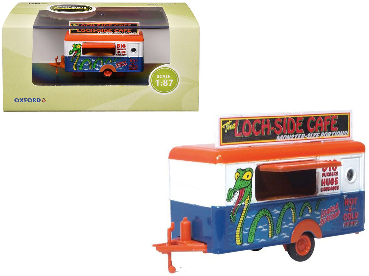 Rapid Vehicles Mobile Food Trailer "Loch-Side Cafe" 1/87 (HO) Scale Diecast Model by Oxford...
