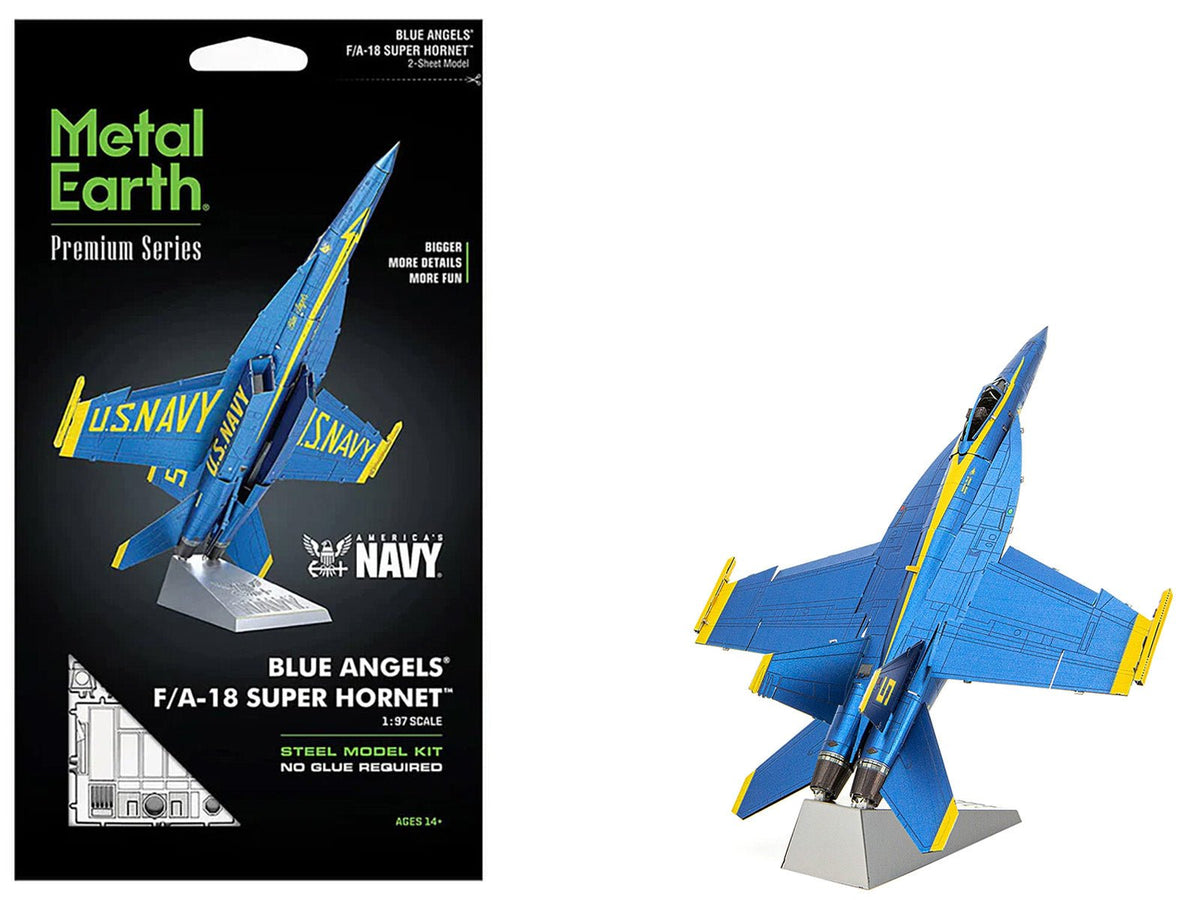 Rapid Vehicles Model Kit Boeing F/A-18 Super Hornet Fighter Aircraft "Blue Angels #5" United...