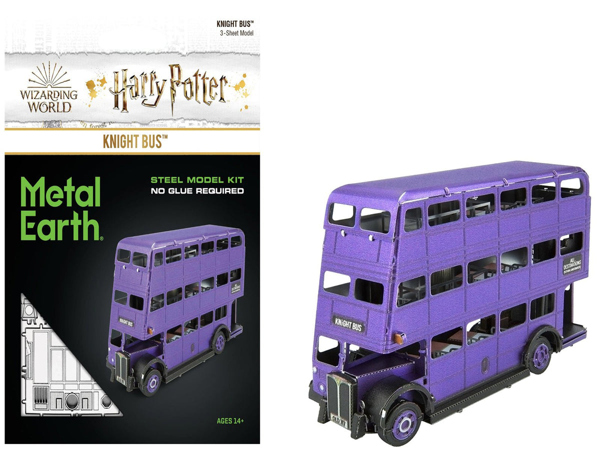 Rapid Vehicles Model Kit Knight Bus Purple "Harry Potter and the Prisoner of Azkaban" (2004)...