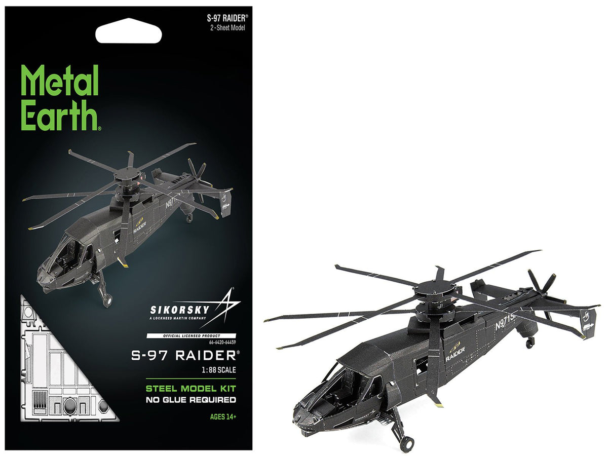 Rapid Vehicles Model Kit Sikorsky S-97 Raider Attack Helicopter "United States Army" (Challenging...