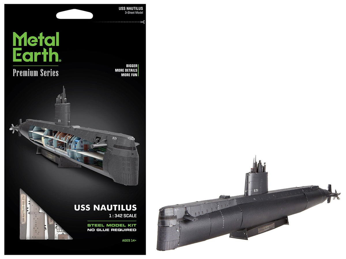 Rapid Vehicles Model Kit USS Nautilus (SSN-571) Submarine "United States Navy" (Challenging...