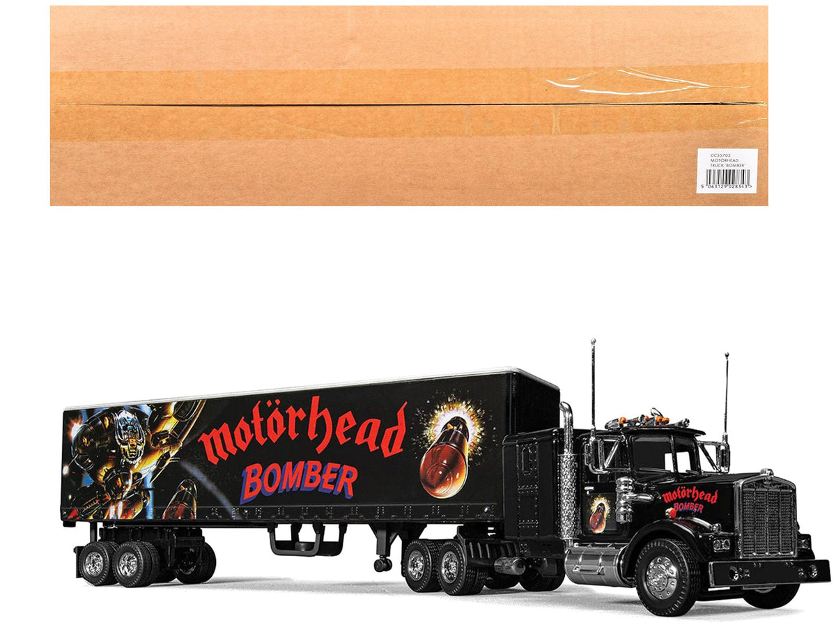 Rapid Vehicles "Motorhead Bomber" Transport Truck Black 1/50 Diecast Model by Corgi  free...