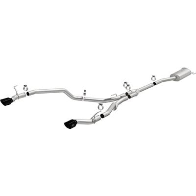 Exhaust Cat-back Stainless Black Tip - 19633
