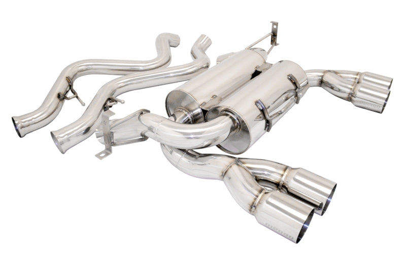 Megan Racing Axle-Back Exhaust for BMW M3 E92 2008-2013 - Supremo Stainless Rolled Tips
