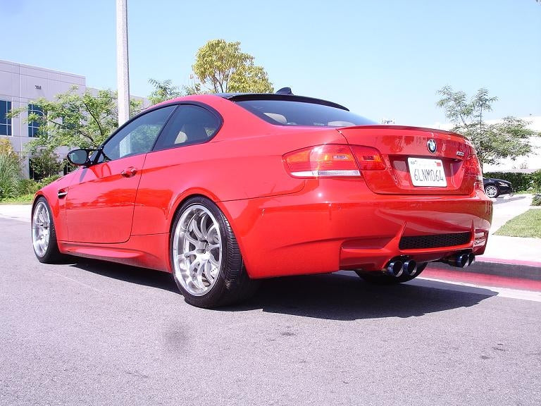 Megan Racing Axle-Back Exhaust for BMW M3 E92 2008-2013 - Supremo Stainless Rolled Tips