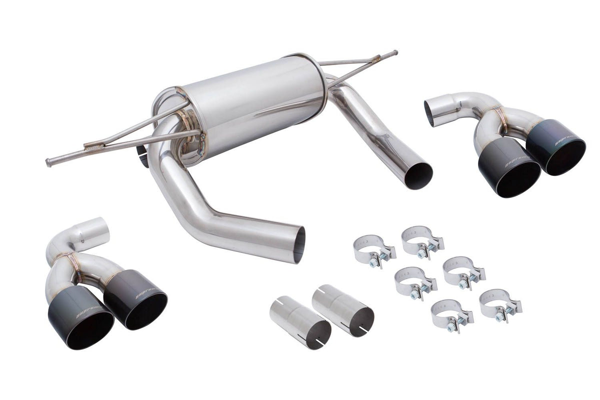 FR SPORT Megan Racing Axle Back Exhaust for BMW M4 F82 2015+ Stainless T-304 Quad Tip - Various...