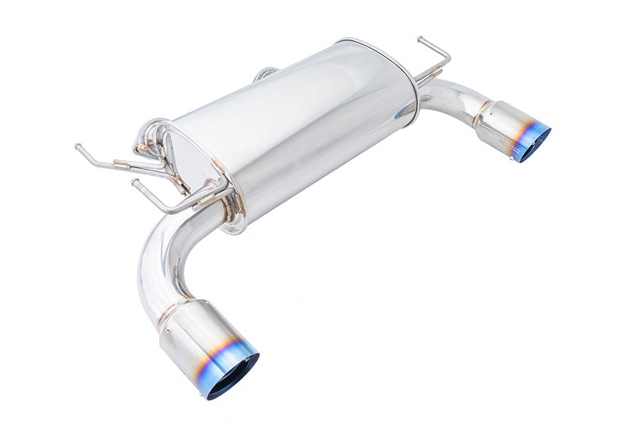 Megan Racing Axle Back Exhaust for Infiniti G37 2008-2013 / Q60 2014+ - Stainless Tips MR-ABE-IG092D-SRT