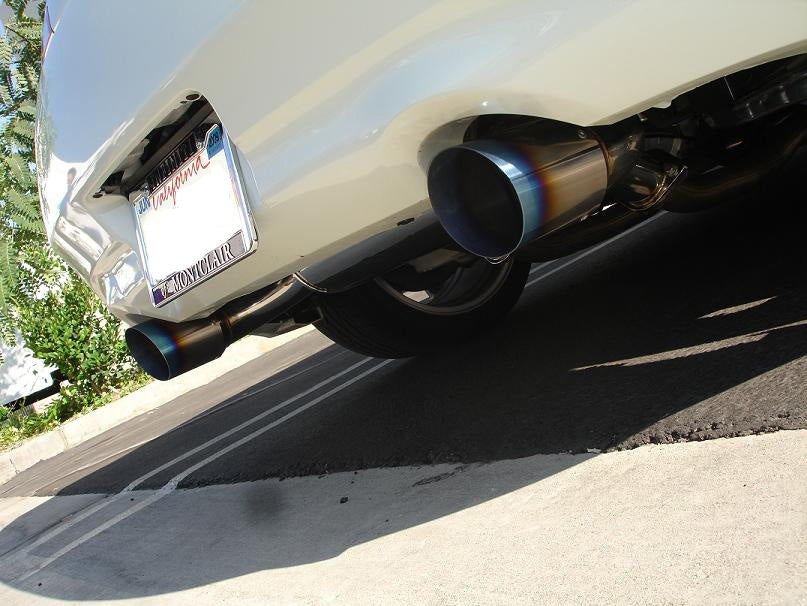 Megan Racing Axle Back Exhaust for Infiniti G37 2008-2013 / Q60 2014+ - Stainless Tips MR-ABE-IG092D-SRT