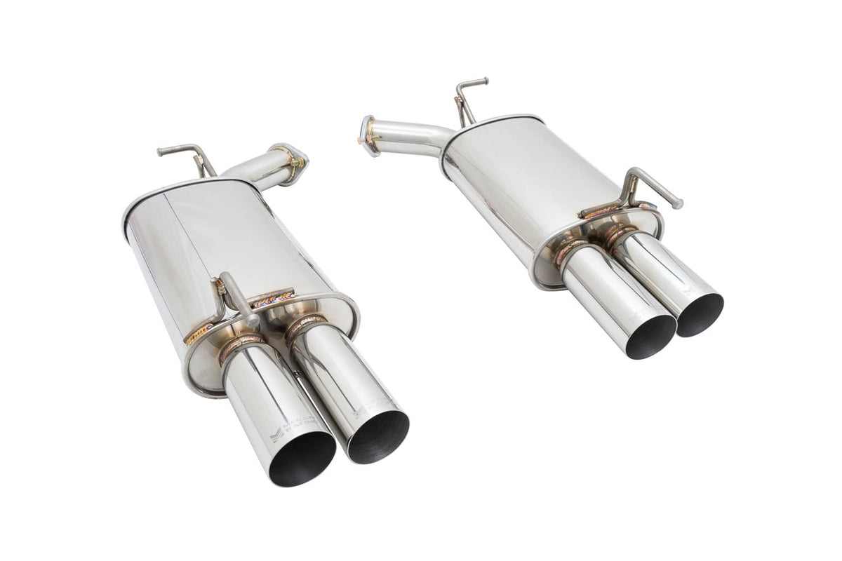 FR SPORT Megan Racing Axle-Back Exhaust for 2006-2010 Infiniti M35/M45 Dual 2.5" Tips Stainless...
