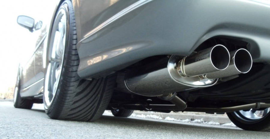 FR SPORT Megan Racing Axle-Back Exhaust for 2006-2010 Infiniti M35/M45 Dual 2.5" Tips Stainless...