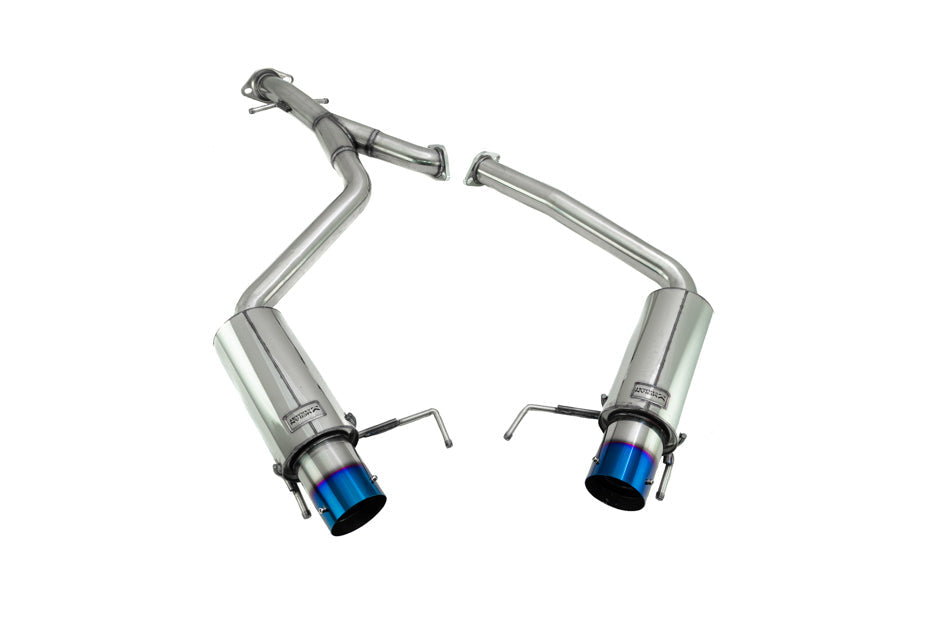 Megan Racing Axle Back Exhaust for Lexus IS250/IS350 2006-2013 - 4" Tips, T-304 Stainless