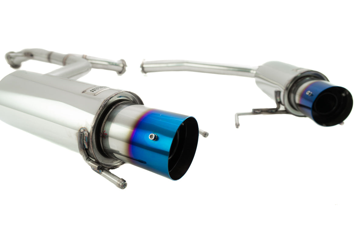 Megan Racing Axle Back Exhaust for Lexus IS250/IS350 2006-2013 - 4" Tips, T-304 Stainless