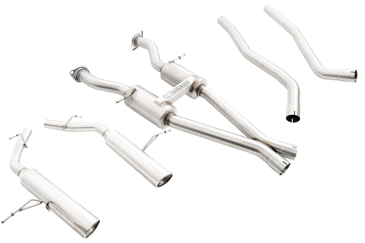 FR SPORT Megan Racing Cat Back Exhaust System for 2014 to 2023 Dodge Durango AWD RWD V6 V8 Dual...
