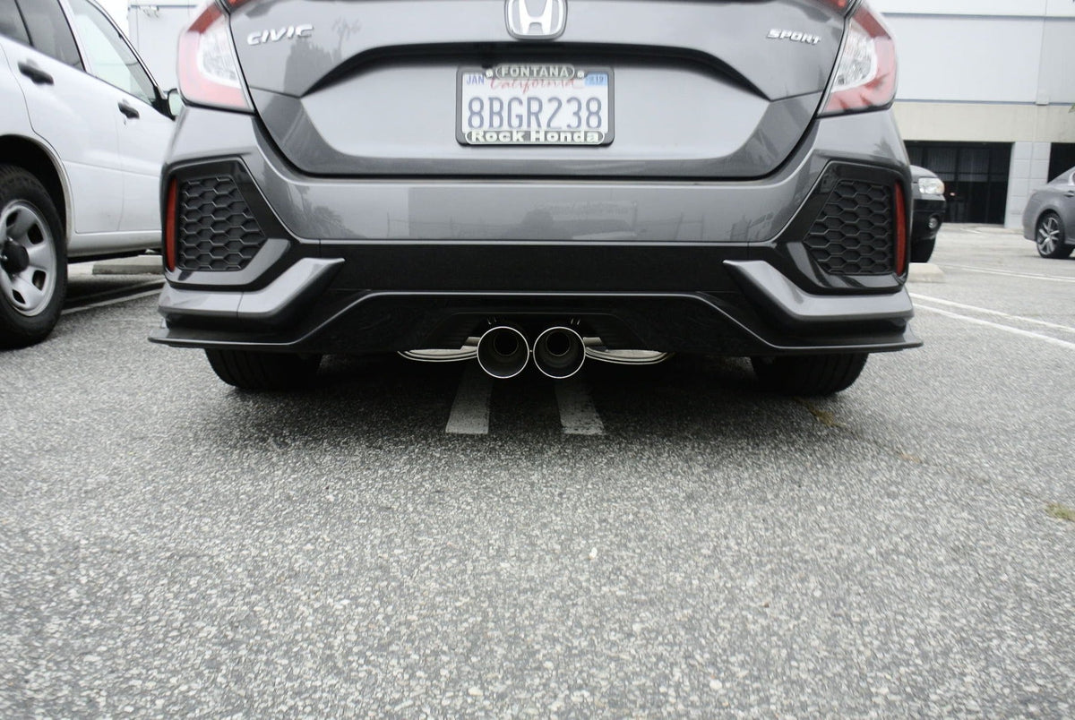 FR SPORT Megan Racing Cat-Back Exhaust System for 2016+ Honda Civic 1.5 Turbo 5-Door Hatchback...