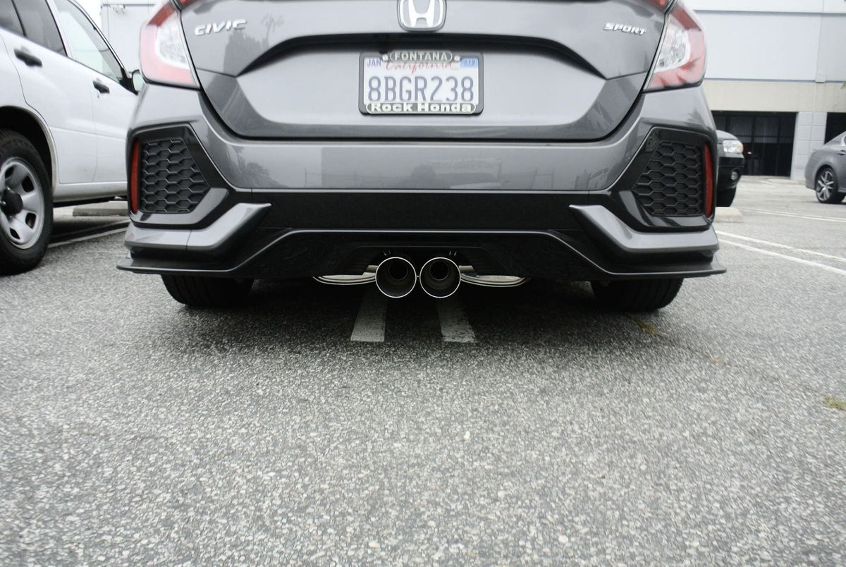 FR SPORT Megan Racing Cat-Back Exhaust System for 2016+ Honda Civic 1.5 Turbo 5-Door Hatchback...