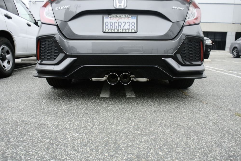 FR SPORT Megan Racing Cat-Back Exhaust System for 2016+ Honda Civic 1.5 Turbo 5-Door Hatchback...
