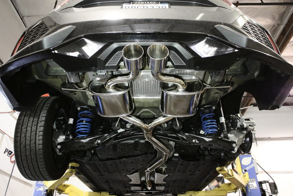 FR SPORT Megan Racing Cat-Back Exhaust System for 2016+ Honda Civic 1.5 Turbo 5-Door Hatchback...