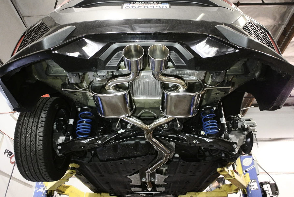 FR SPORT Megan Racing Cat-Back Exhaust System for 2016+ Honda Civic 1.5 Turbo 5-Door Hatchback...