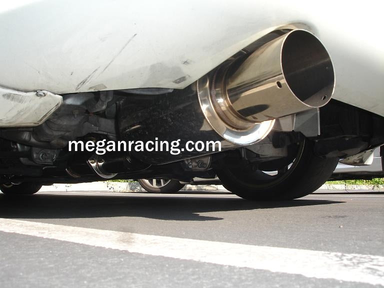 Megan Racing Cat-Back Exhaust for 2003-2007 Infiniti G35 Coupe - 4.5" Flat Tip