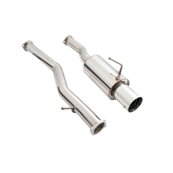 Megan Racing Cat-Back Exhaust System - Single Exit for Infiniti G37 08-13 Coupe RWD 100% Stainless Steel