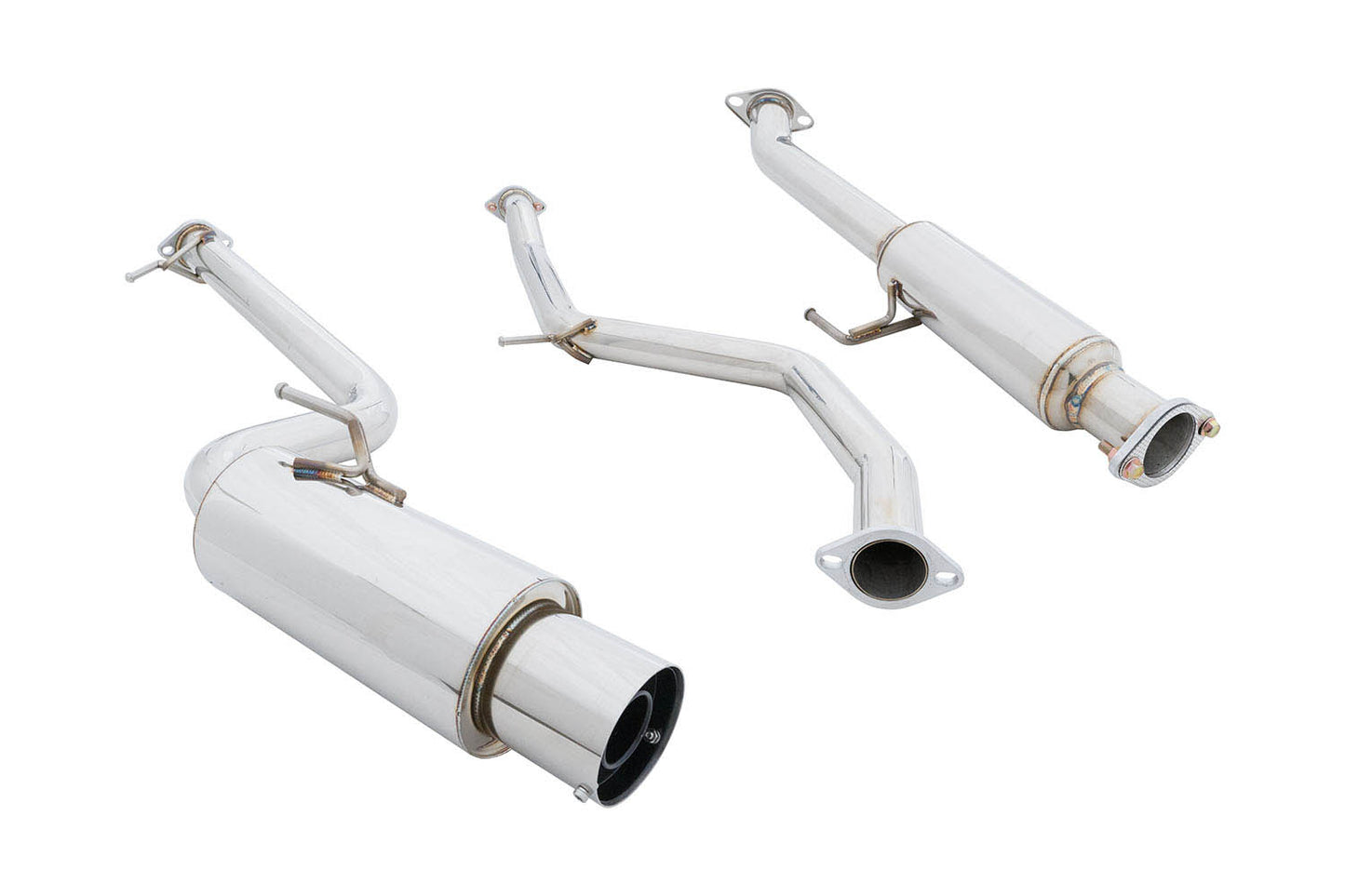 Megan Racing Cat-Back Exhaust for Scion TC 2011+ - Blue Titanium Tip
