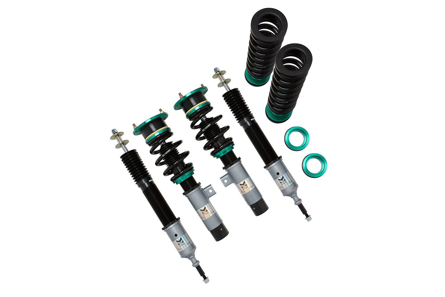 Megan Racing Coilover Damper Kit for BMW 1-Series (E82) 2008-2013 32-way Adjust, Full Length, Camber Adjustable Pillowball
