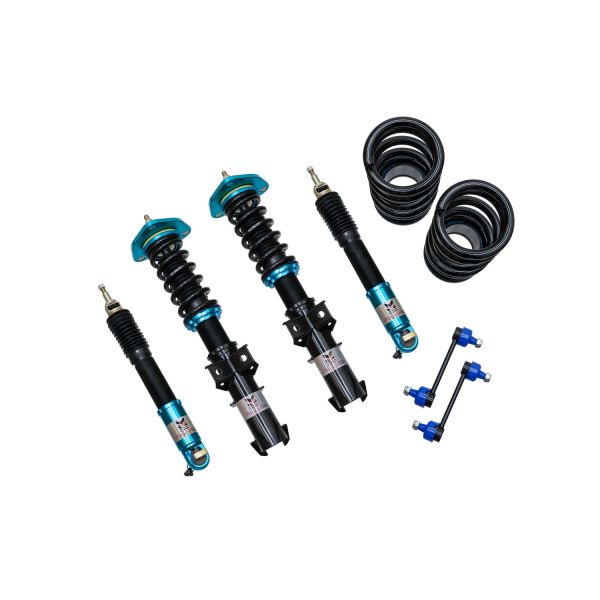 Megan Racing Coilover Damper Kit Street Series for Ford Mustang 2015-2024 – 32‑way Compression/Rebound, Full Length Adjustability