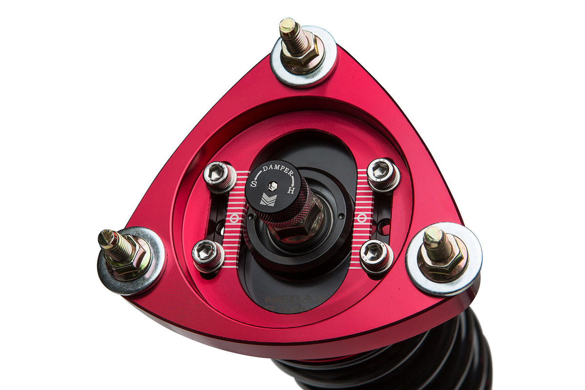 FR SPORT Megan Racing - Coilover Damper Kit Street Series for 2010-2013 Mazda 3 Spring Rates...