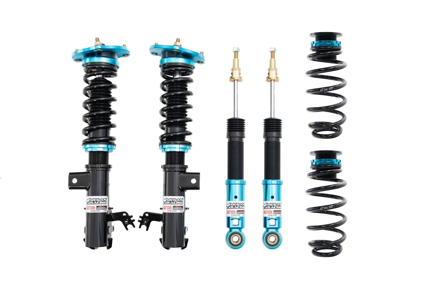 Megan Racing Coilover Damper Kit Front for 2018-2024 Toyota Camry FWD - MR-CDK-TCA18-EZII Spring Rate 6kgf/mm