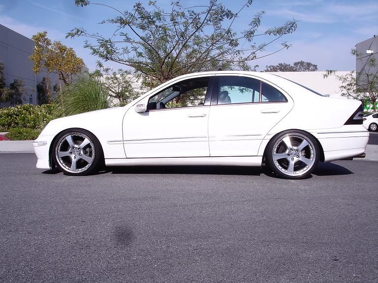 Megan Racing EU Series Coilover Damper Kit for 2001-2007 Mercedes Benz C-Class W203 Full Length Adjustable MR-CDK-W203-EU