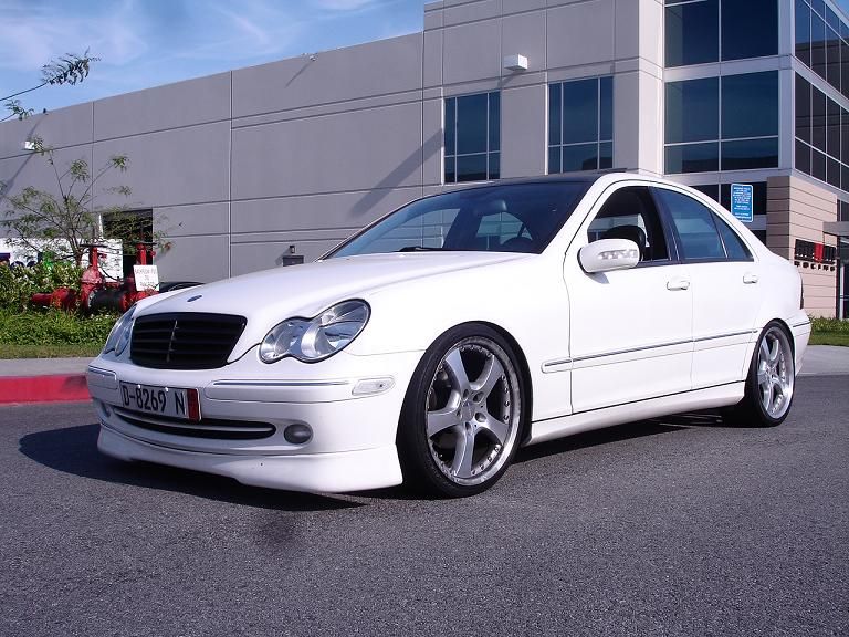 Megan Racing EU Series Coilover Damper Kit for 2001-2007 Mercedes Benz C-Class W203 Full Length Adjustable MR-CDK-W203-EU